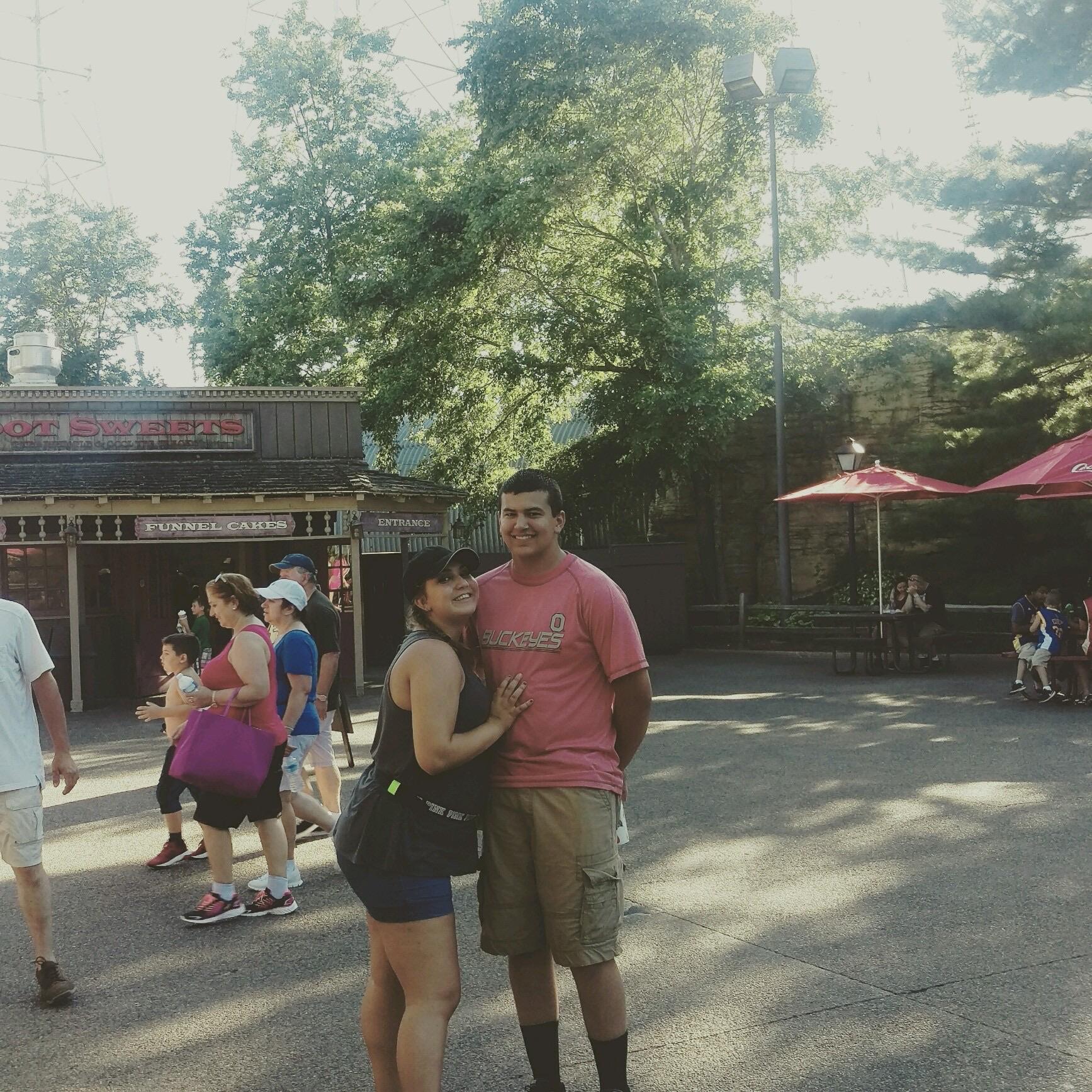 Our first Cedar Point trip together! (: