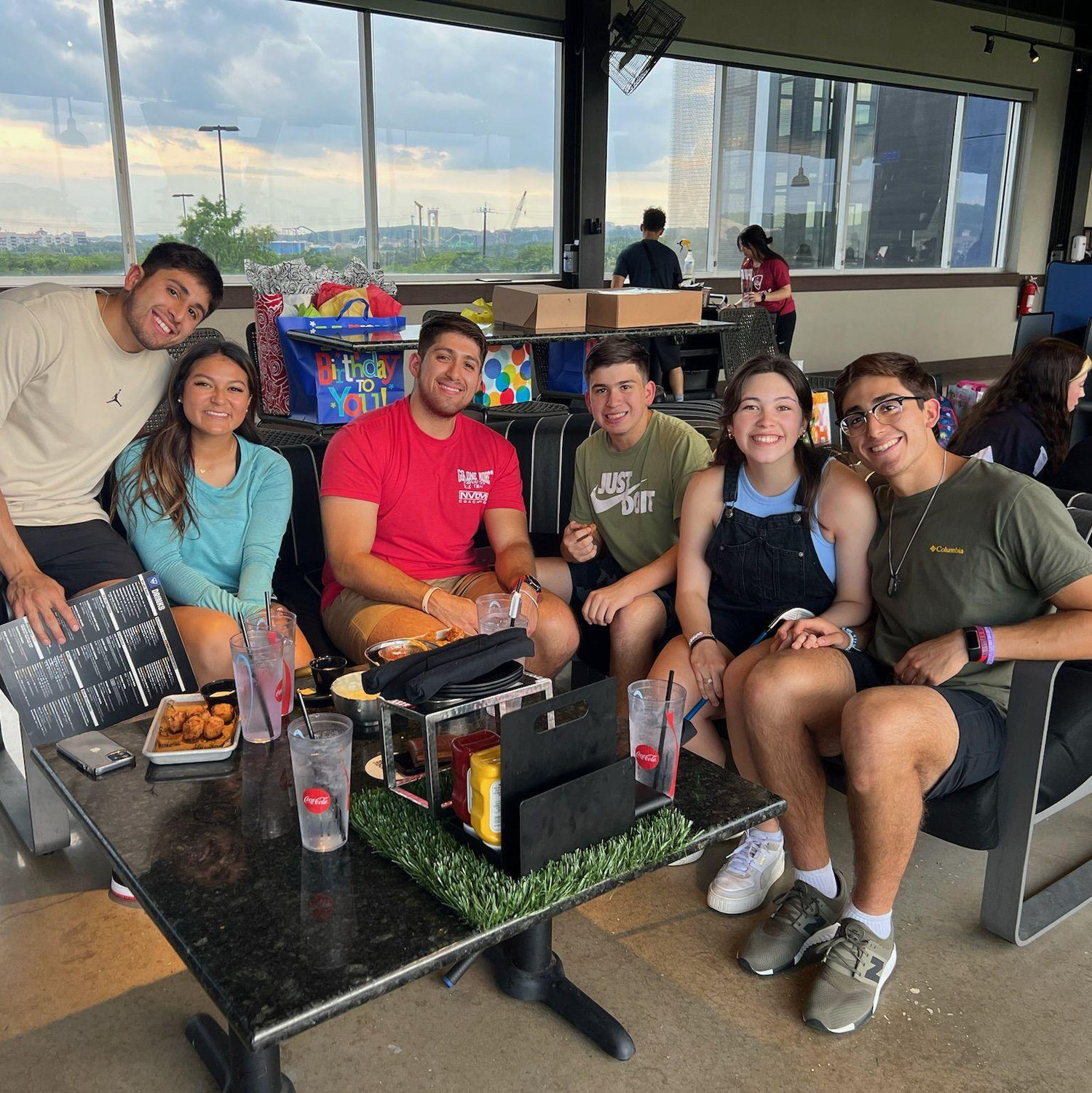 One of the first times meeting Chris' family for his birthday!