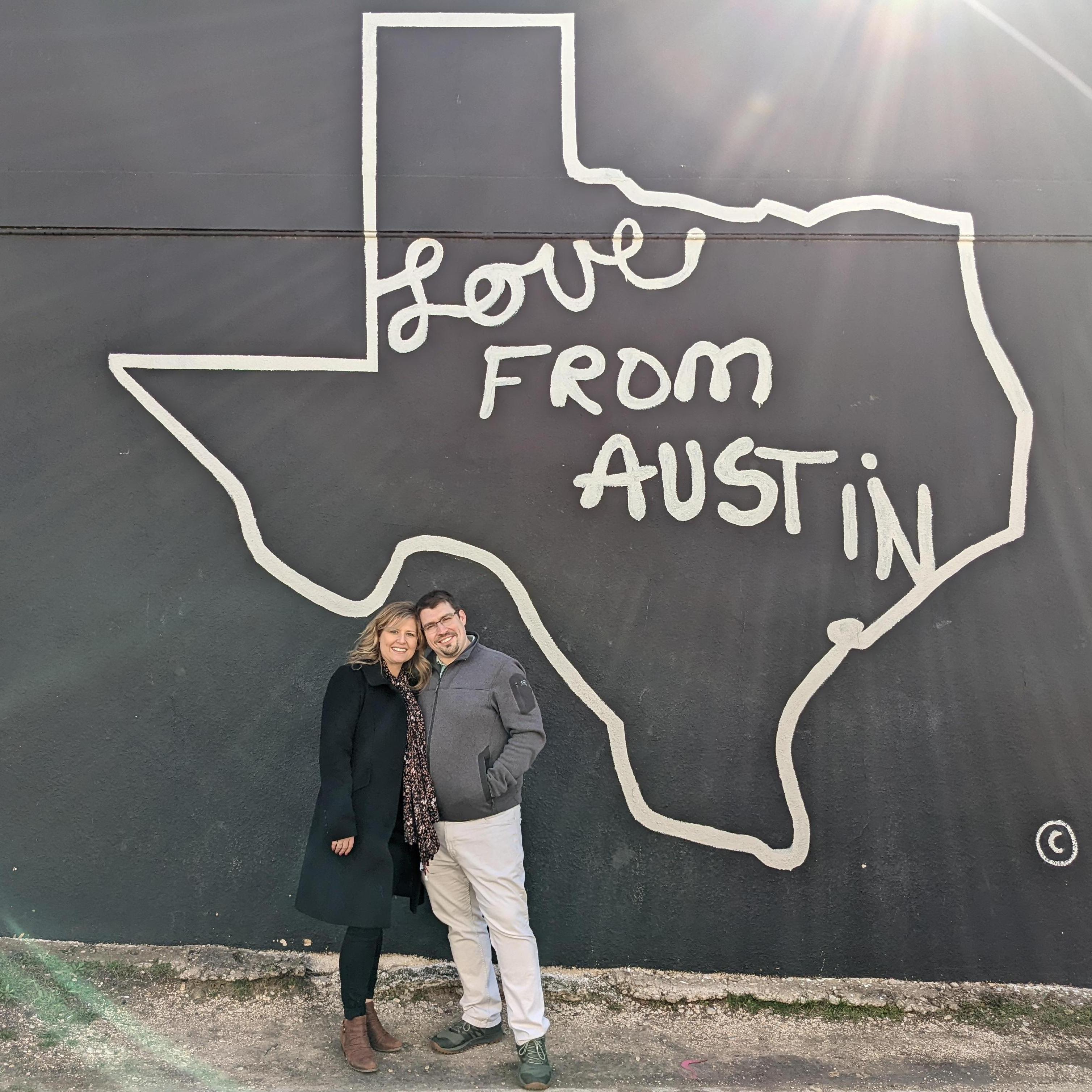 Another cool mural from engagement day on South Congress