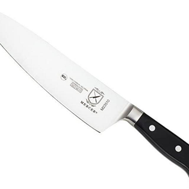 Mercer Culinary M23510 Renaissance 8-Inch Forged Chef's Knife,Black
