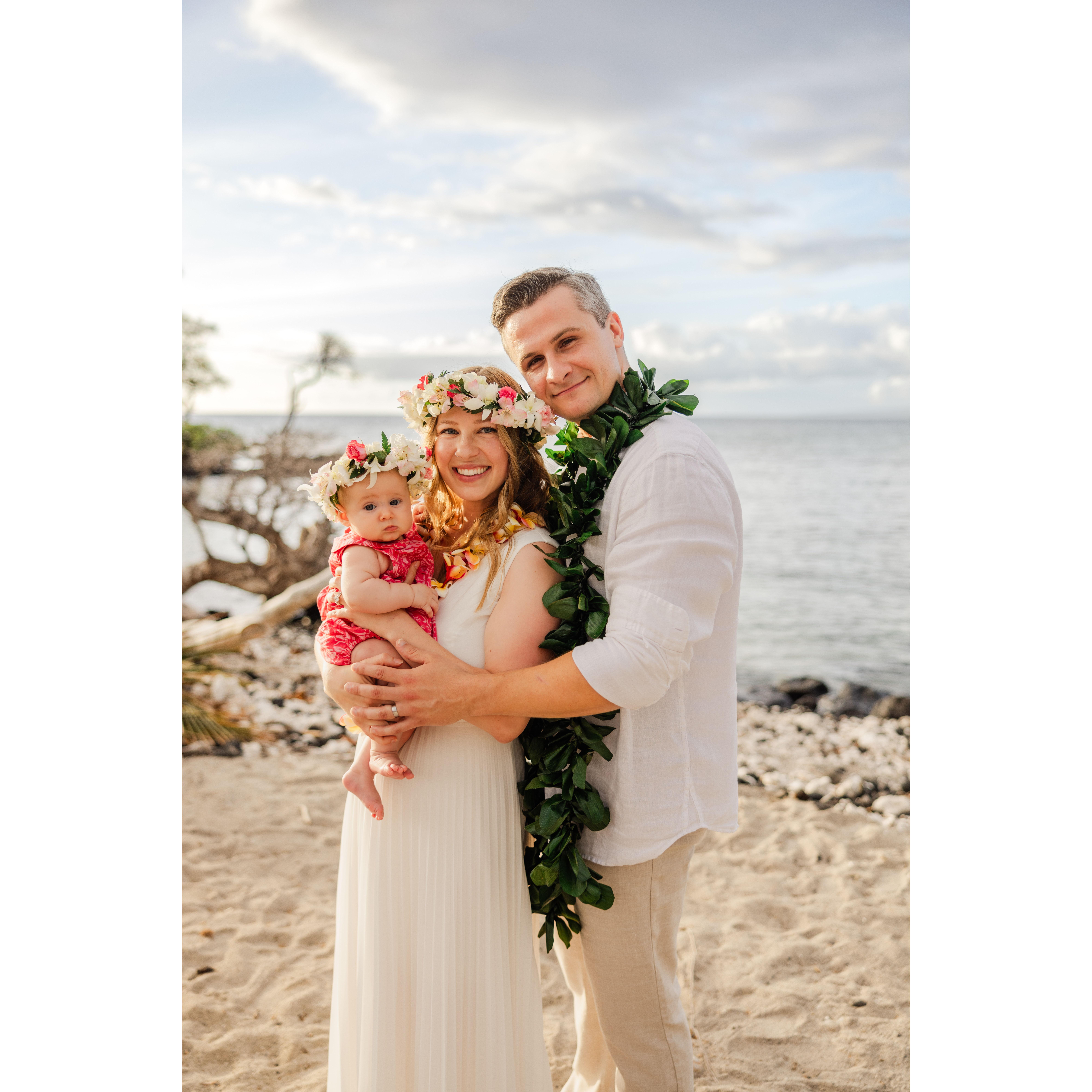 We had a private marriage ceremony with just our immediate families in May 2024. Our wedding next year will actually be our one year anniversary!