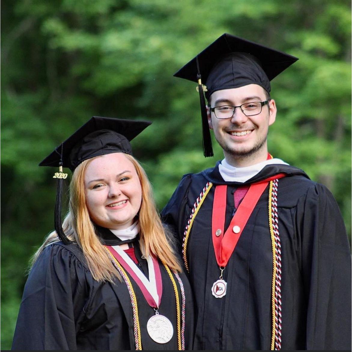 May 2020: We graduated Franklin Pierce University together