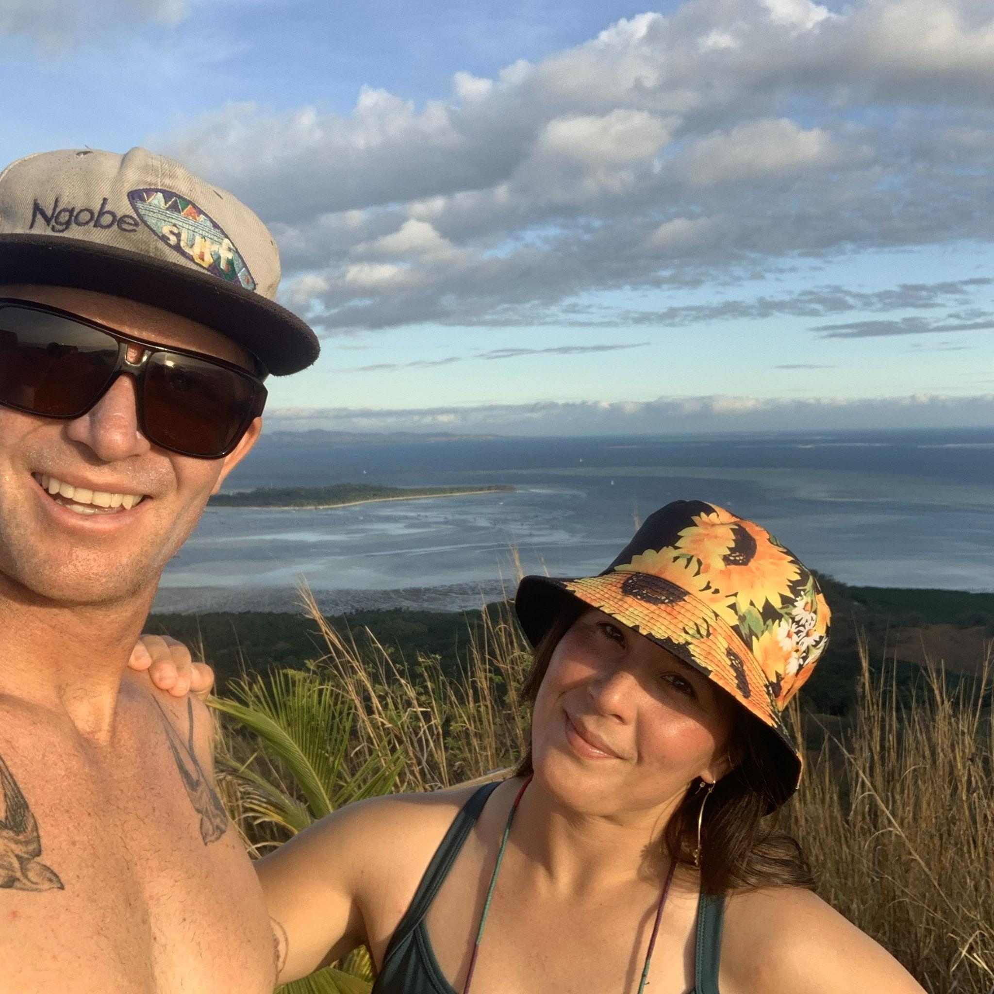 Hiking around Fiji