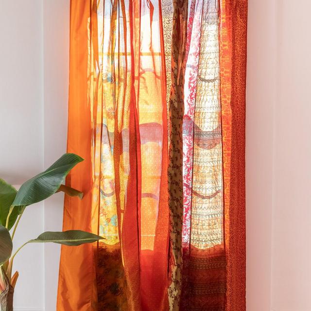 Recycled Silk Panel Curtain