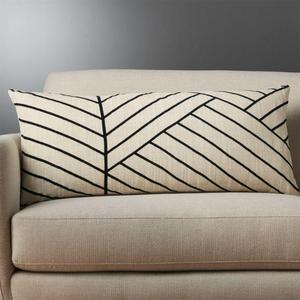 36"x16" forma pillow with feather-down insert