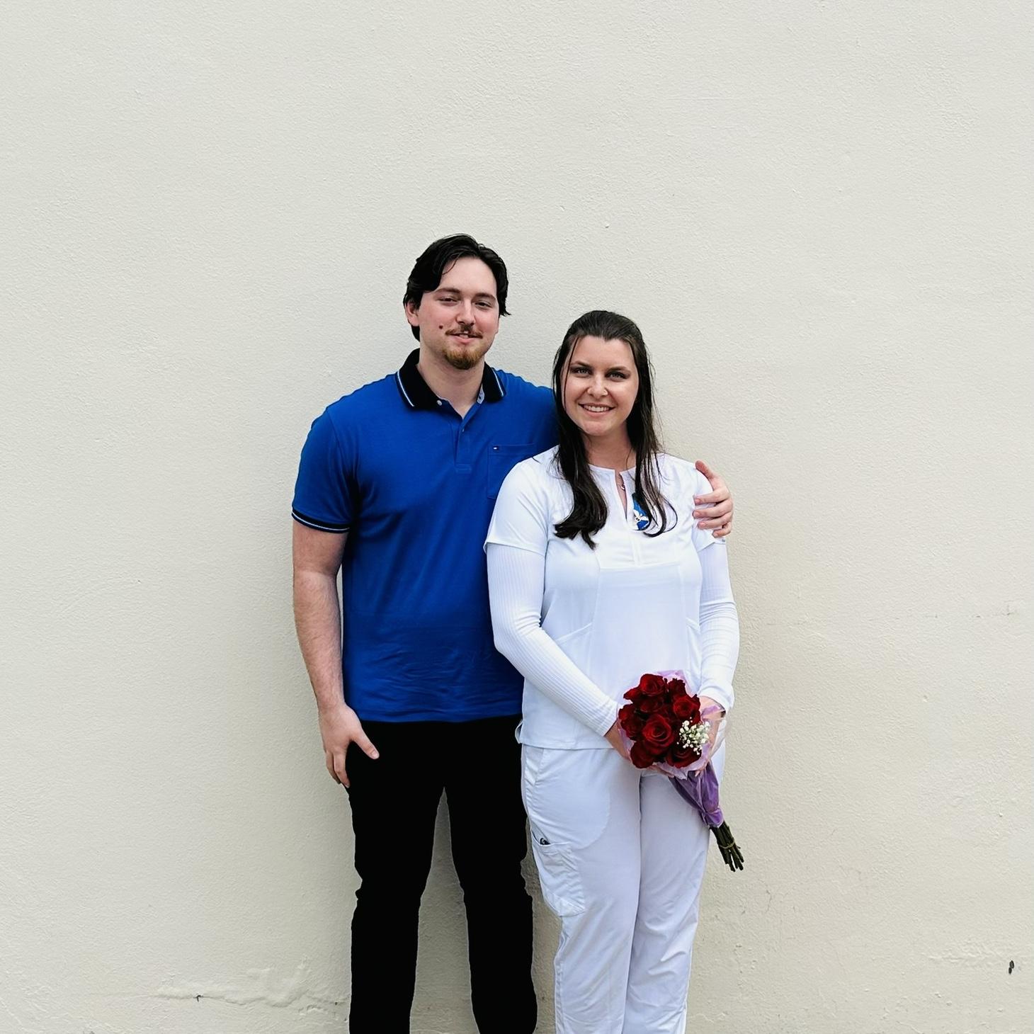 Hailee's nursing school graduation