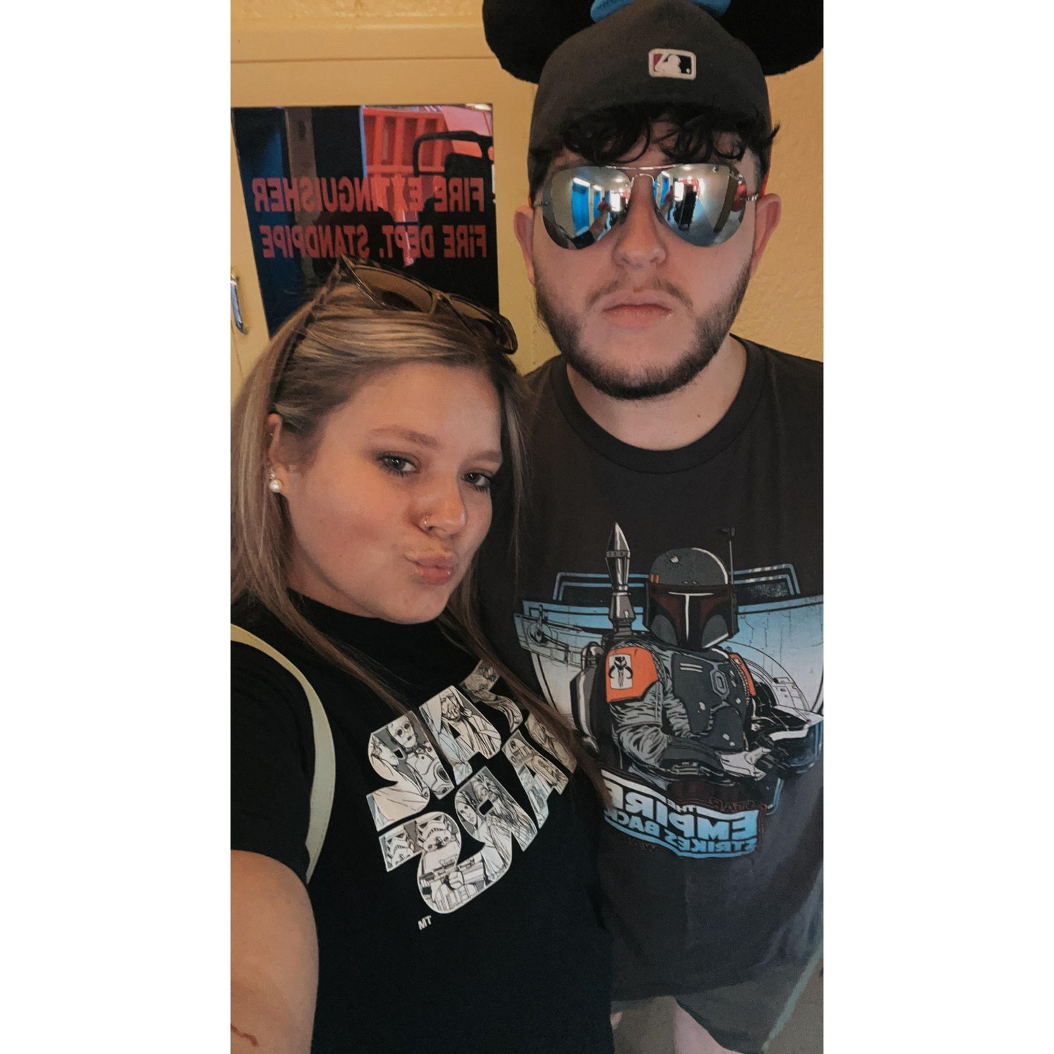 day after we got engaged :)