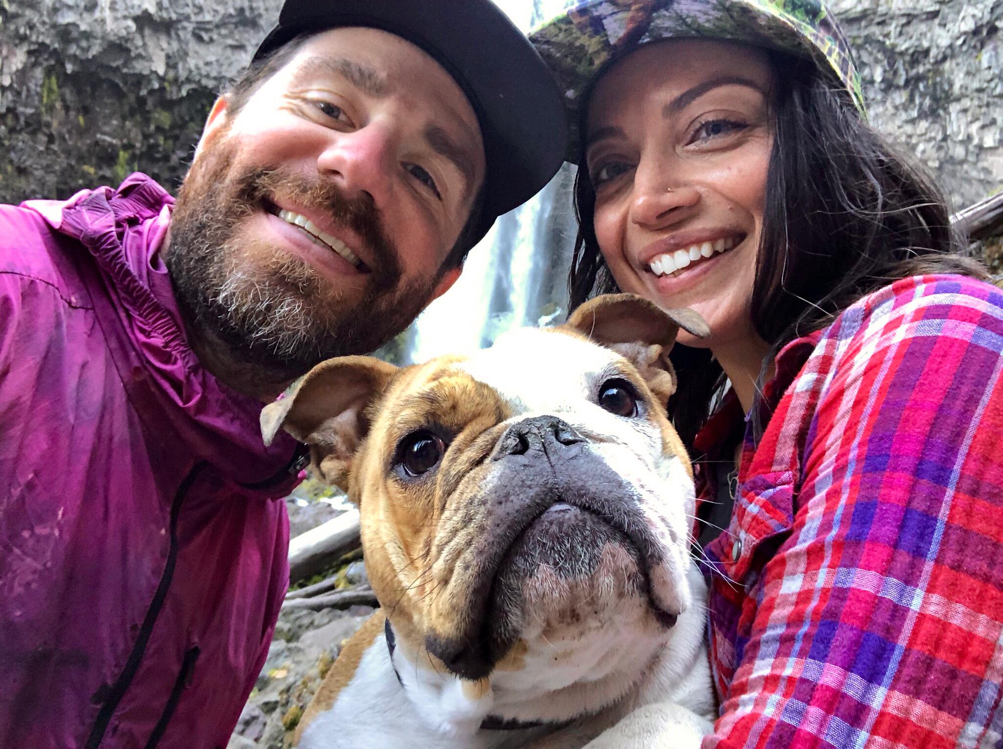 Our family at Tamawana Falls before Ralphie joined us