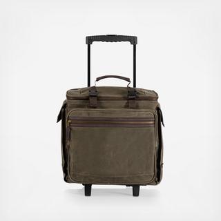 Somm 12 Bottle Insulated Wine Bag with Rolling Cart