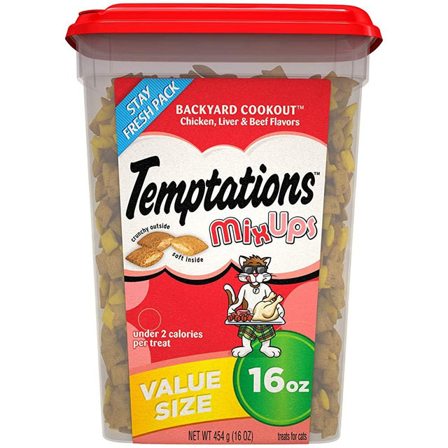 Temptations MIXUPS Crunchy and Soft Cat Treats