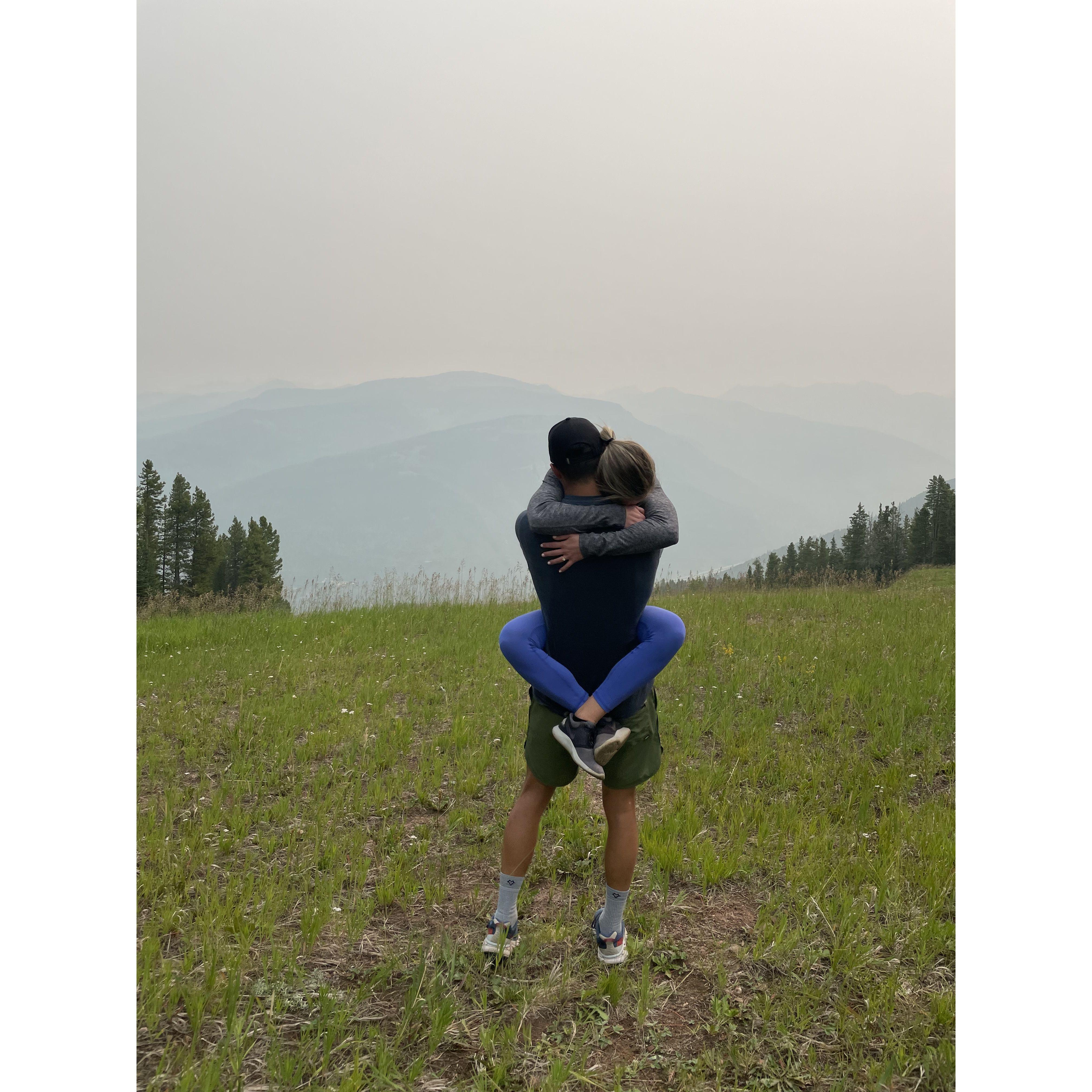 Our engagement in Vail!