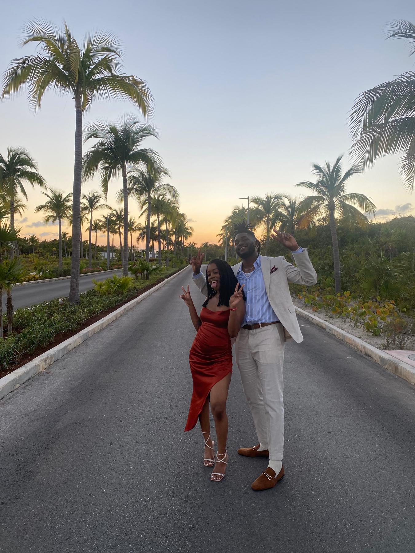 Our first trip out of the country to Mexico celebrating our friends wedding!