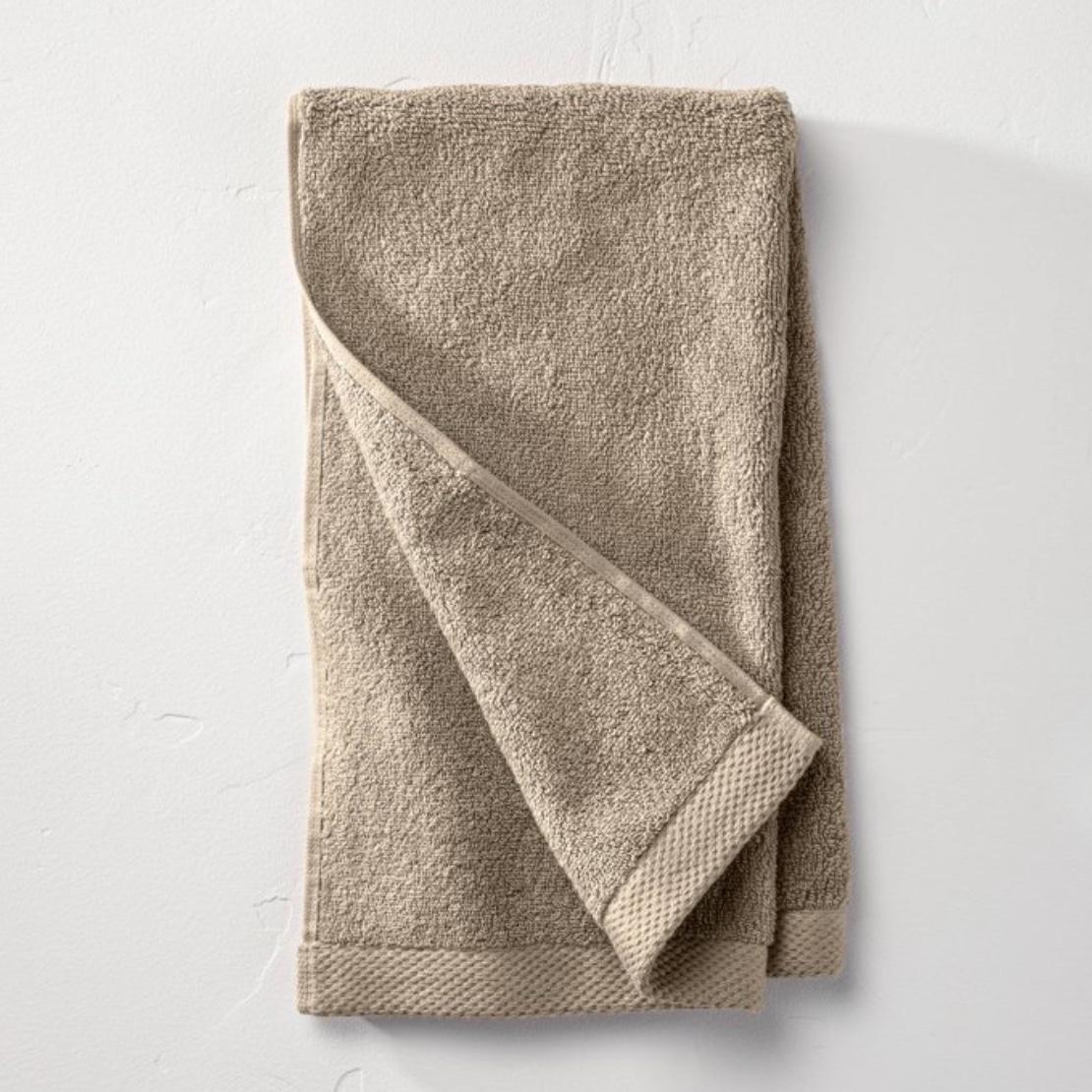 Organic Towel - Casaluna™ (Hand Towel) - Dark Sand