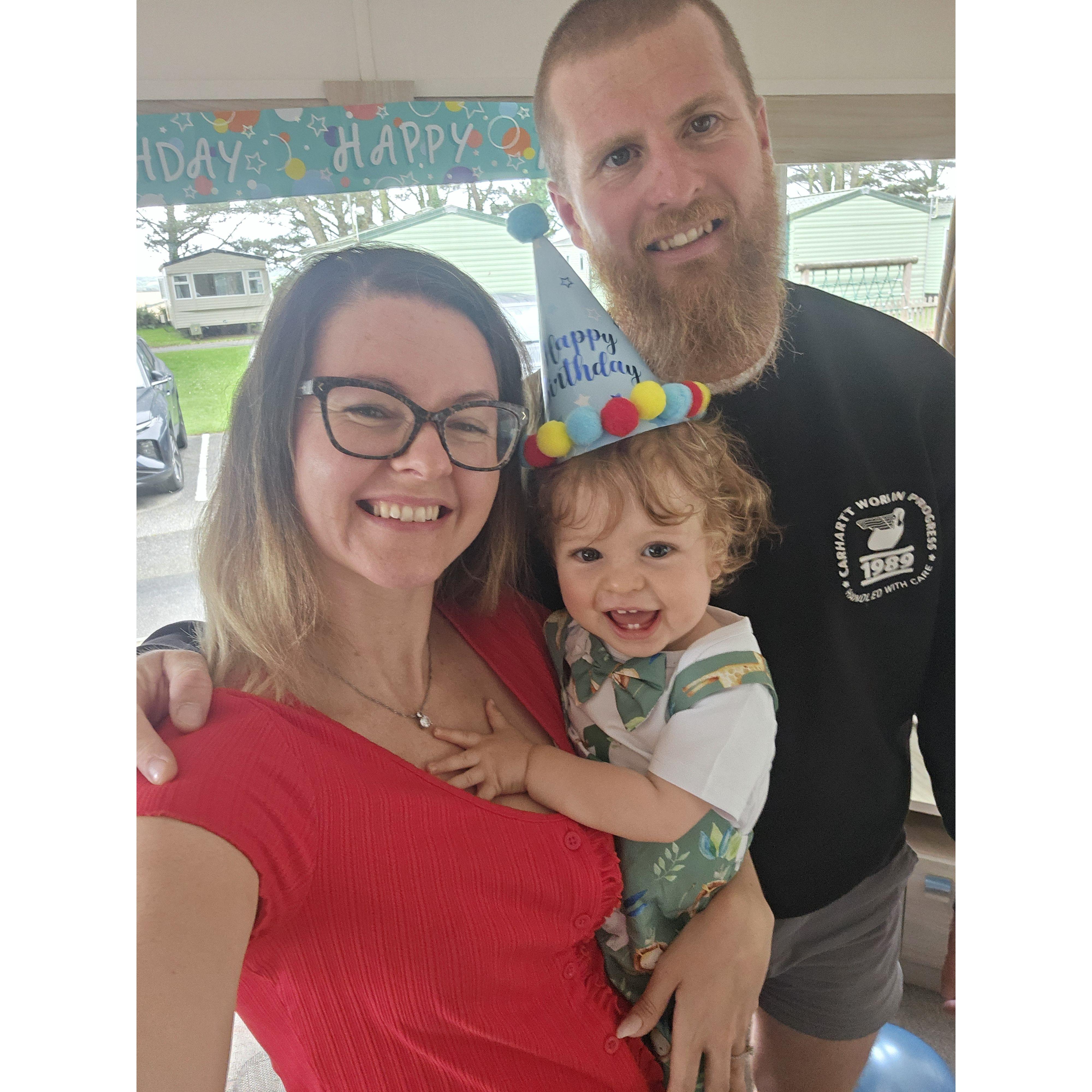 Which brings us here — a family of three, ready to share the same name and make it official. Mr. & Mrs. Mulholland-to-be.