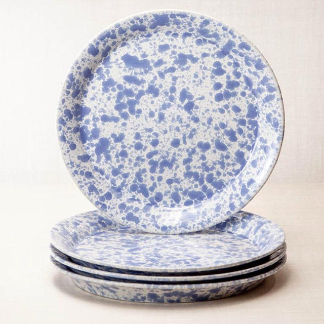 Classic Lunch Plate - Morning Glory Blue