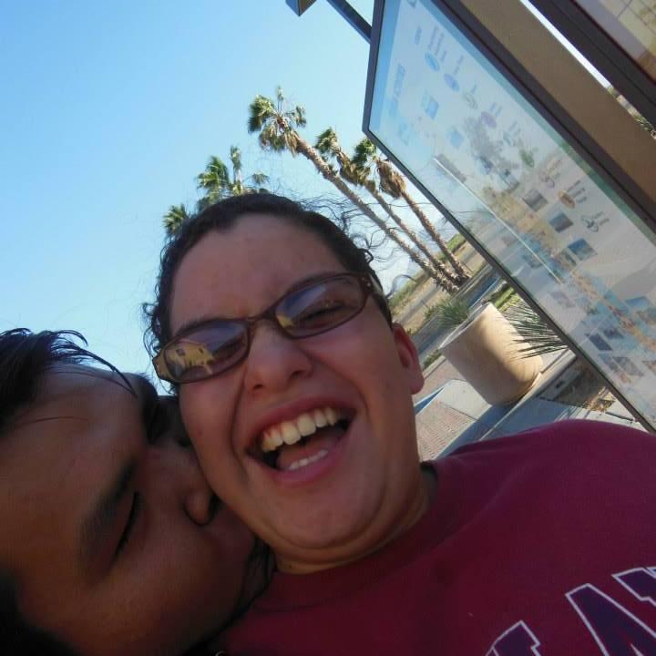 Our First Trip together to California 600 bucks and a car with No AC! That's love before either of us knew it!