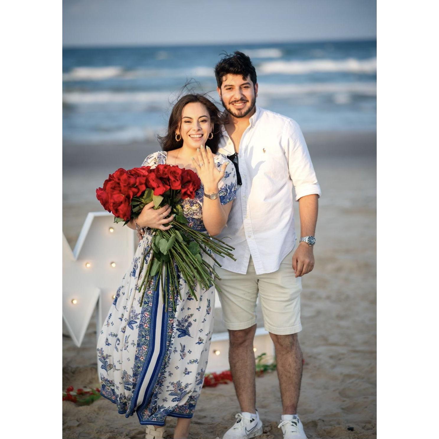 The day Dante proposed!