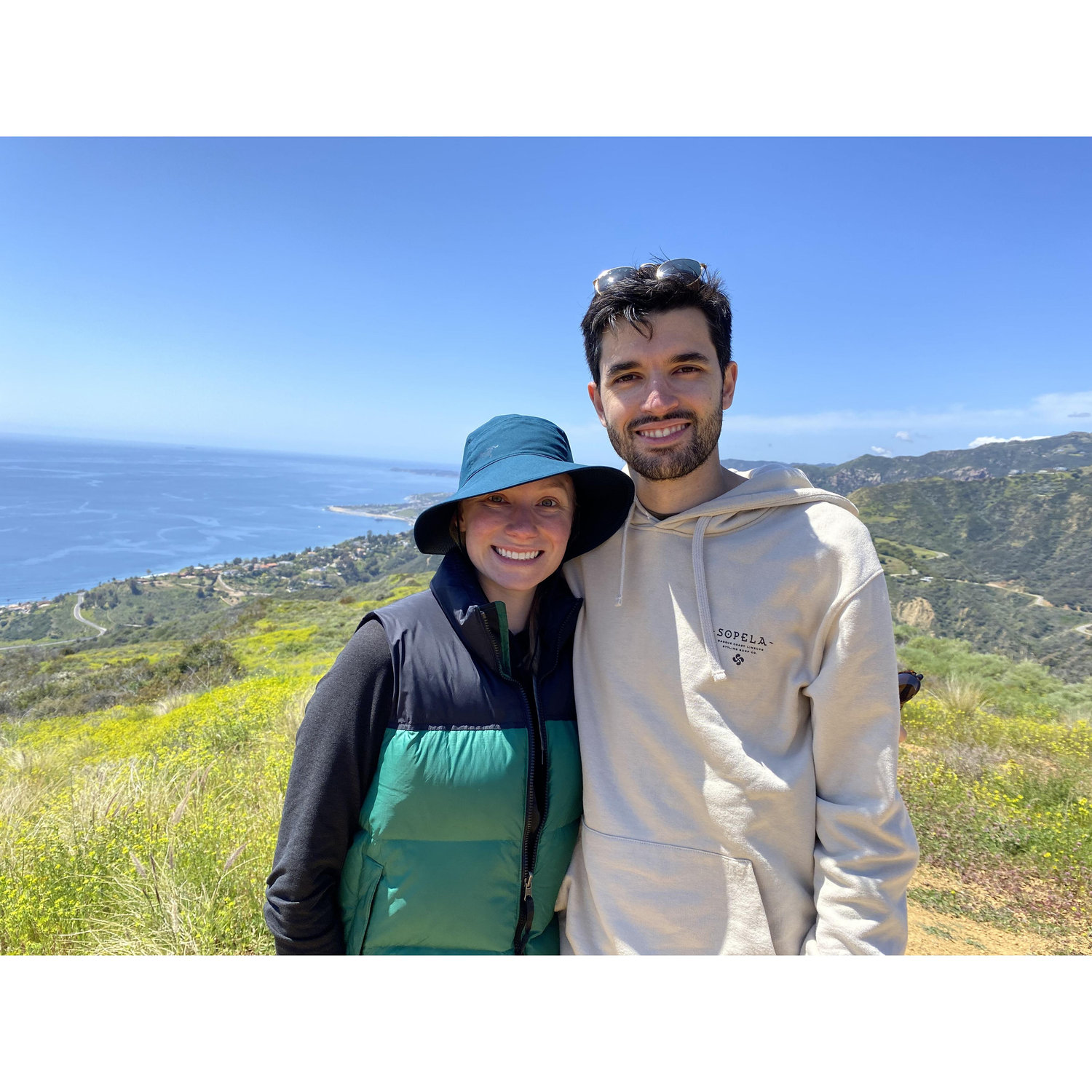 One of our favorite hiking spots in LA, overlooking Malibu.