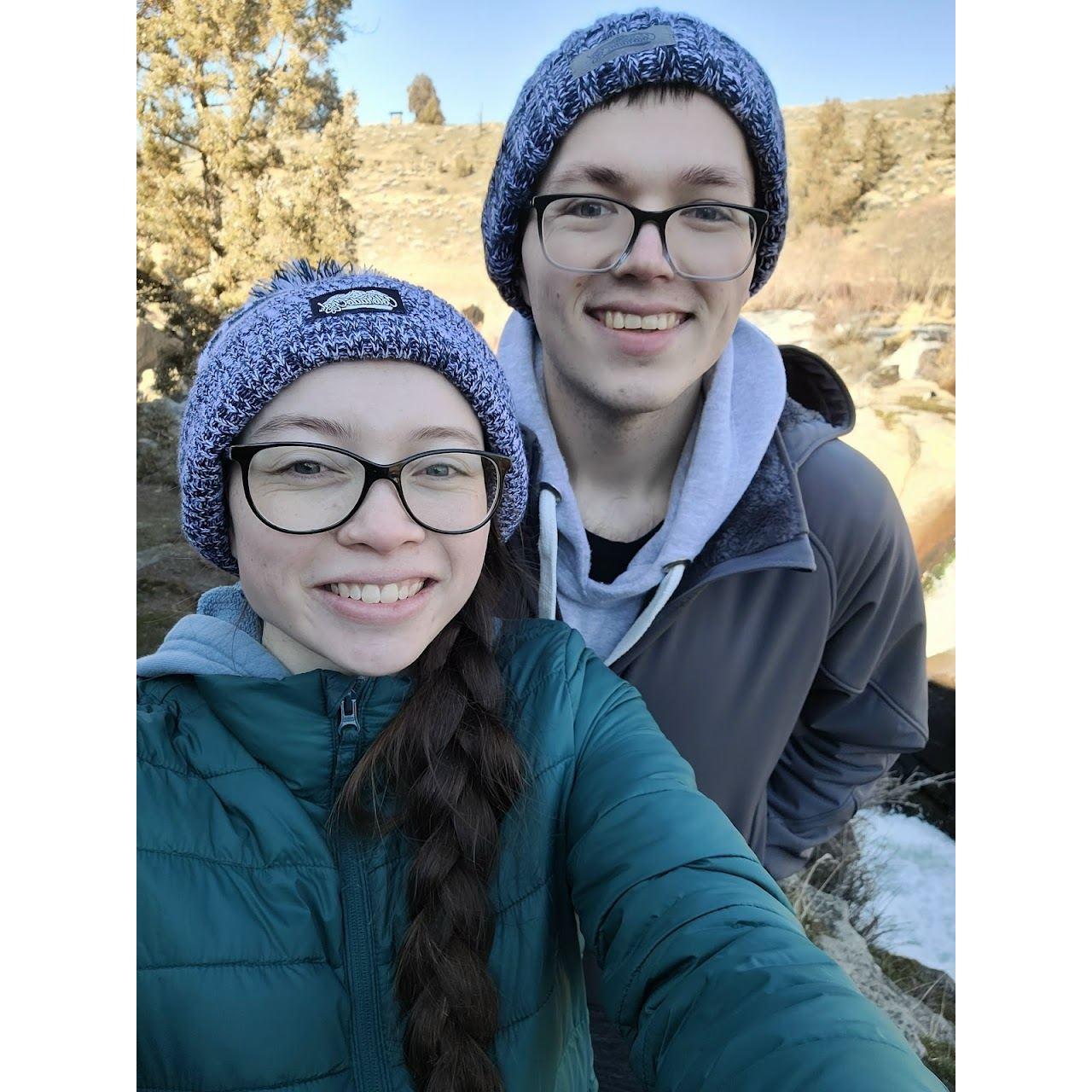 Hiking in Bend, Oregon in February 2021!