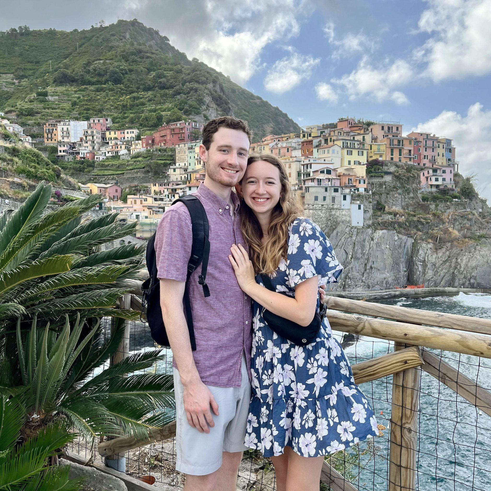 Luke traveled to Italy to visit Emma on her study abroad trip!