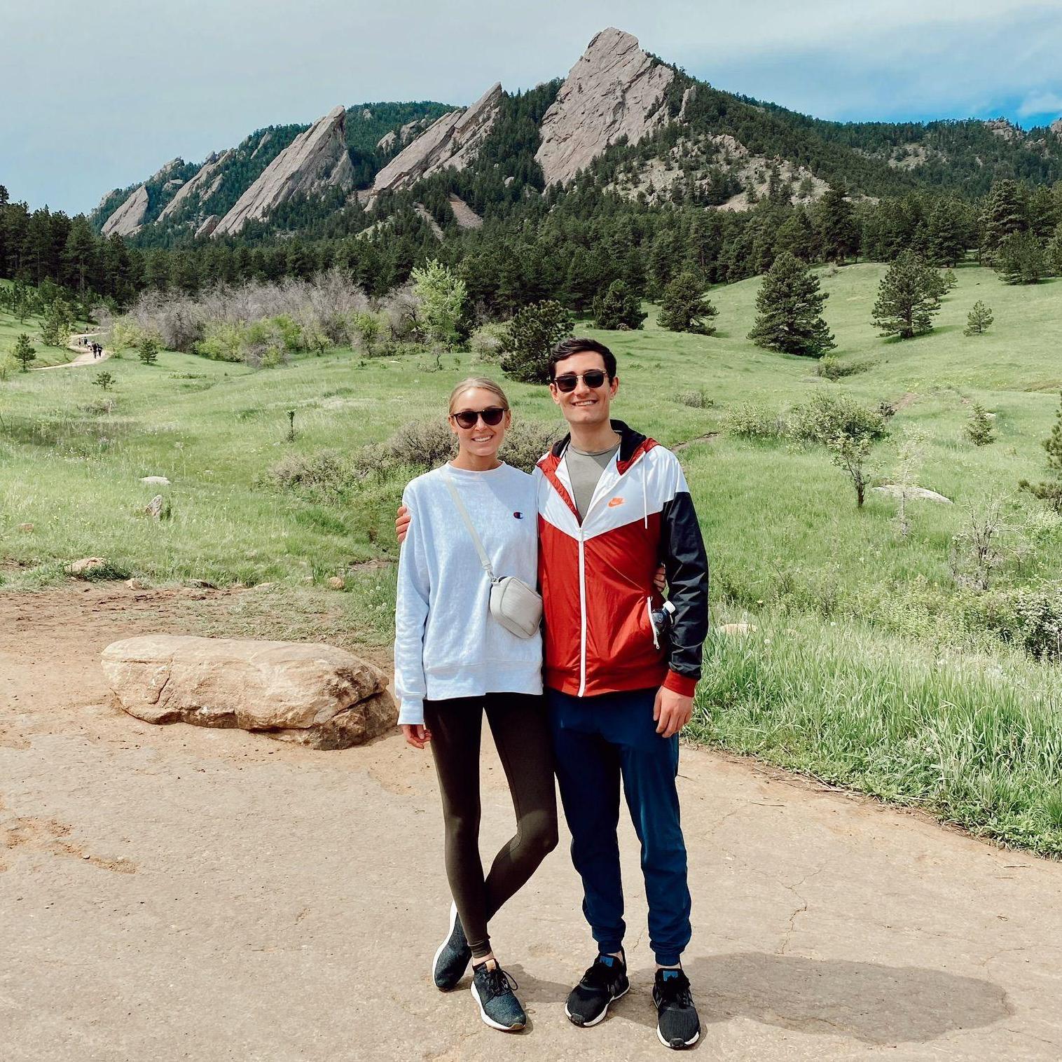 Hiking the Flat Irons, CO 2021