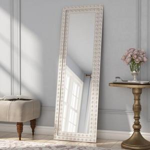 Sveta Rectangle Glass Floor Mirror