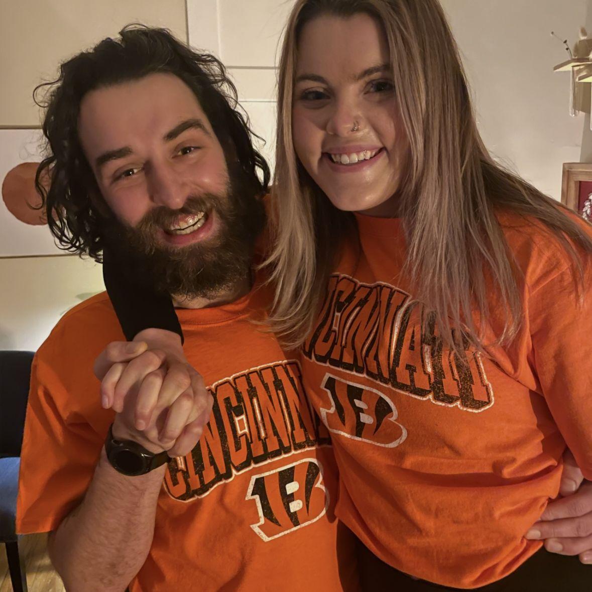 Pre the crushing super bowl defeat, spirits were high.