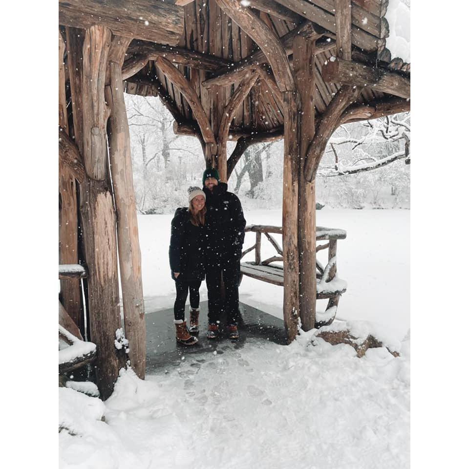 Snow in Central Park - February 2021