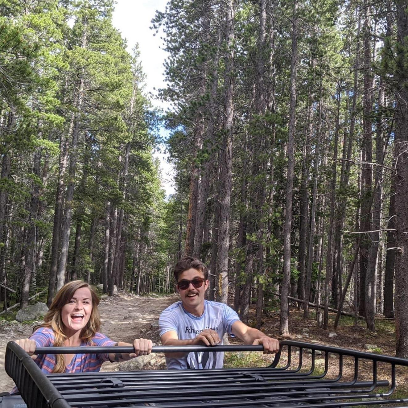 Camping trip to Bear Lake in Colorado with Doug and Twila