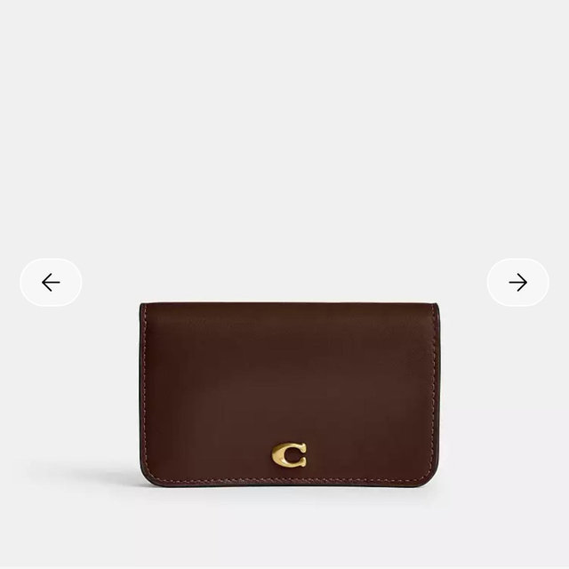 Coach travel wallet