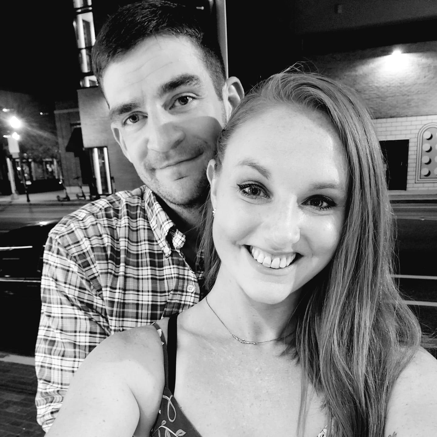 Our first date. <3