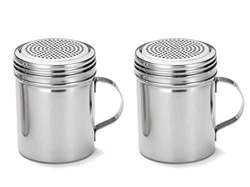 Great Credentials Stainless Steel Versatile Dredge Shakers (Set of 2)
