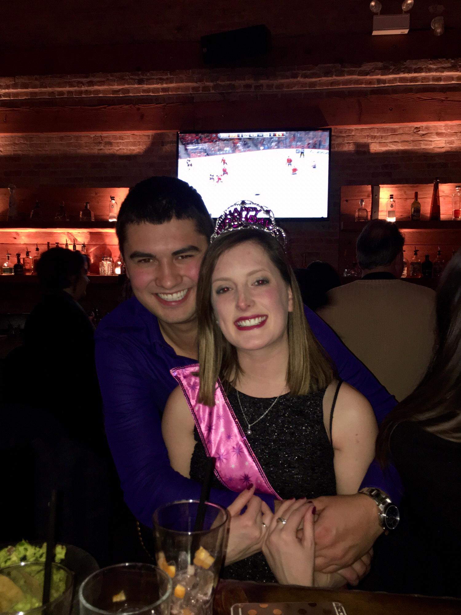Heather’s surprise birthday party organized by Christiaan
February 2016