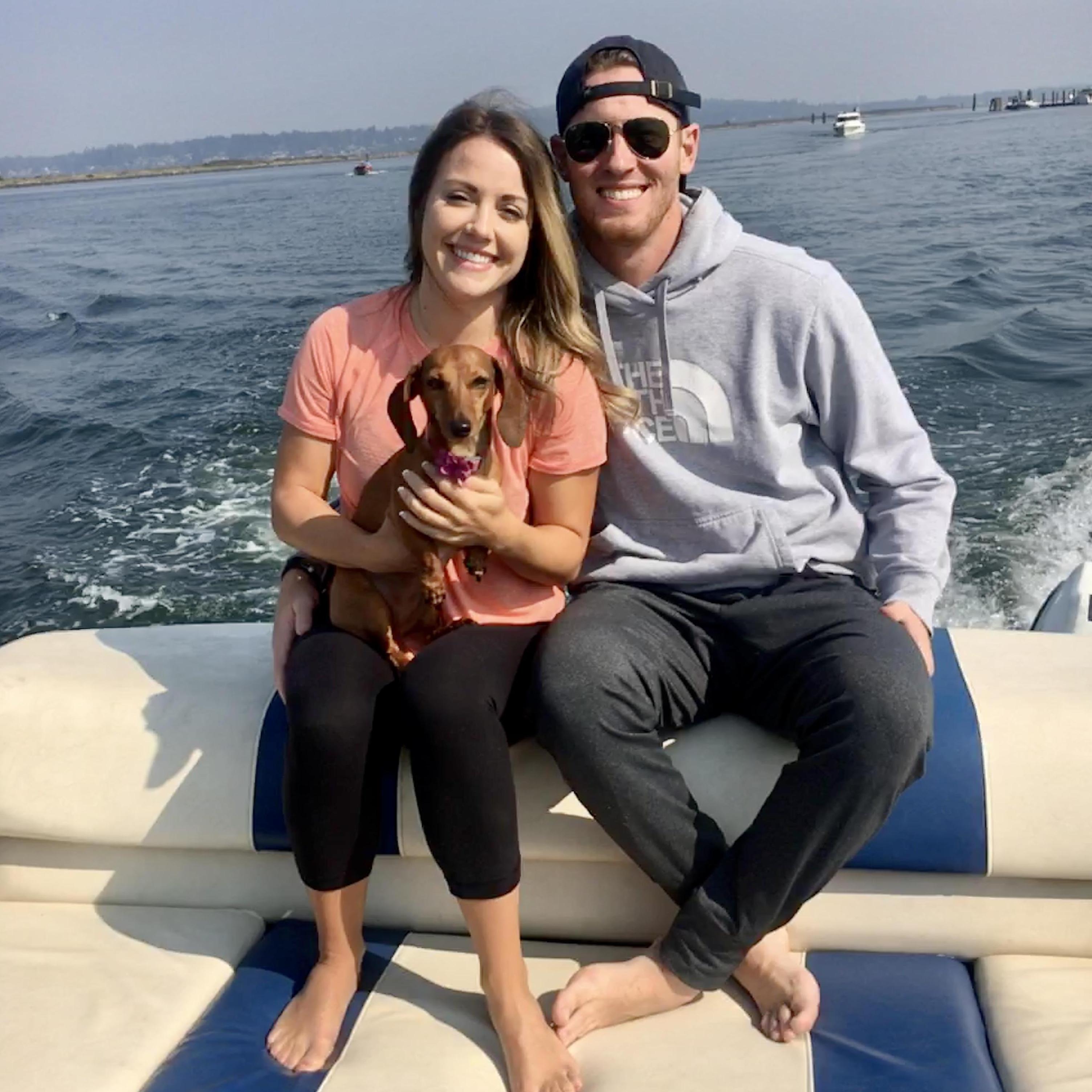 This is the photo we submitted with our offer for our house that helped seal the deal...it's a special one!