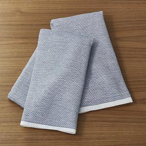 Indigo Textured Terry Dish Towels