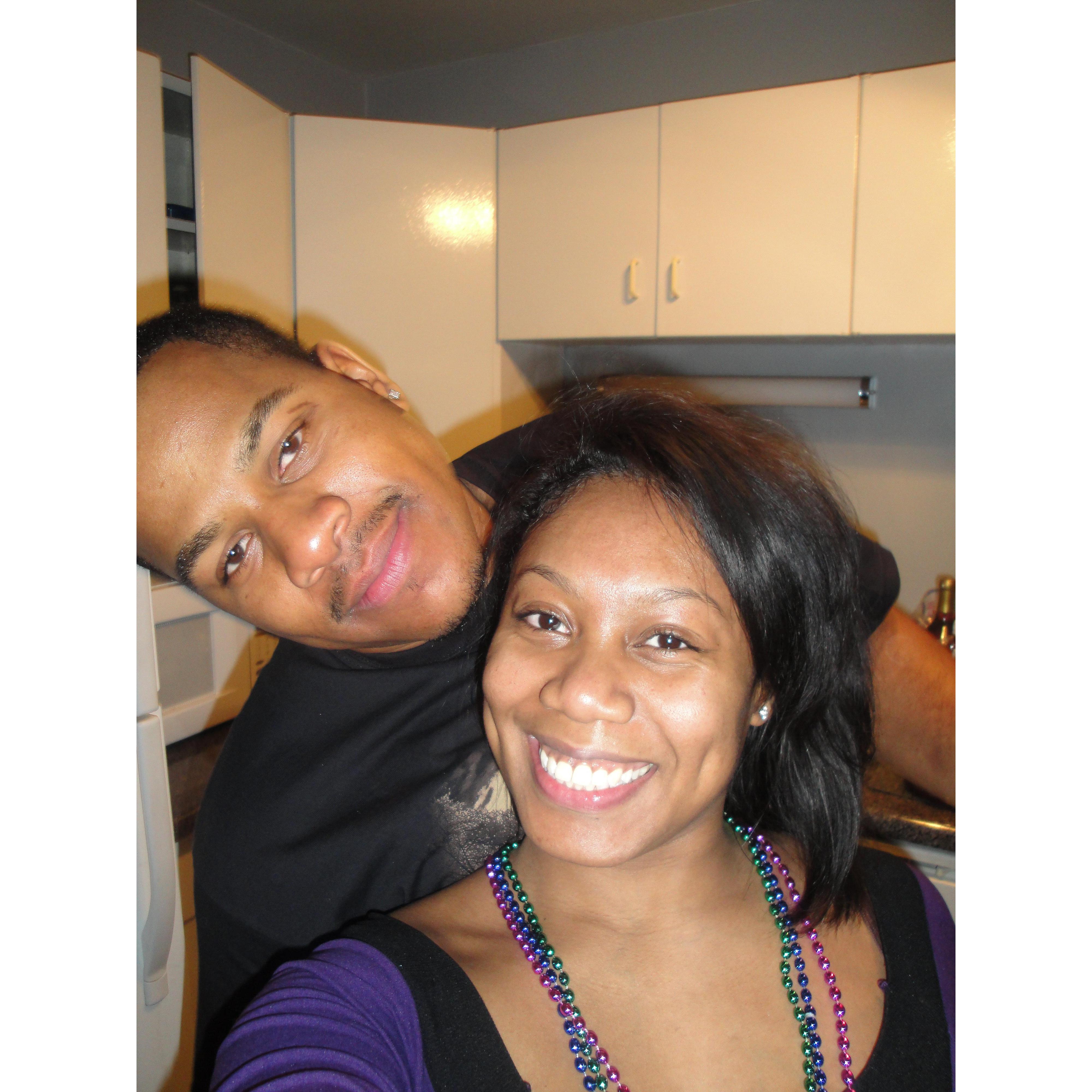 Early years after moving in together