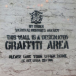 Banksy's 'Designated Graffiti Area'
