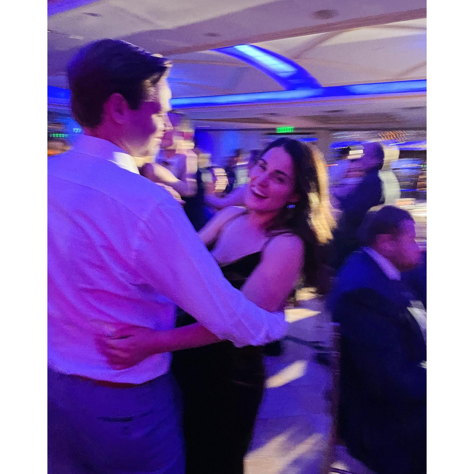 You'll always find us on the dance floor!