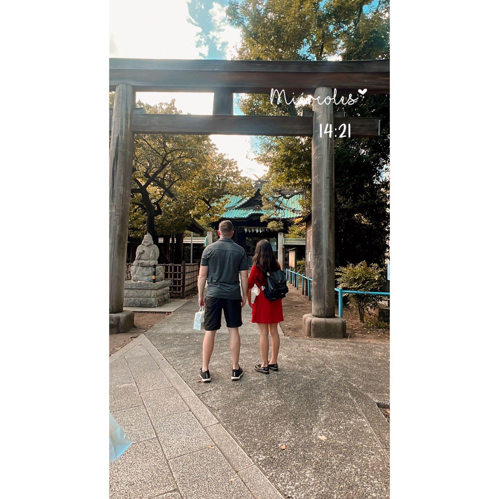 Walking around Japan