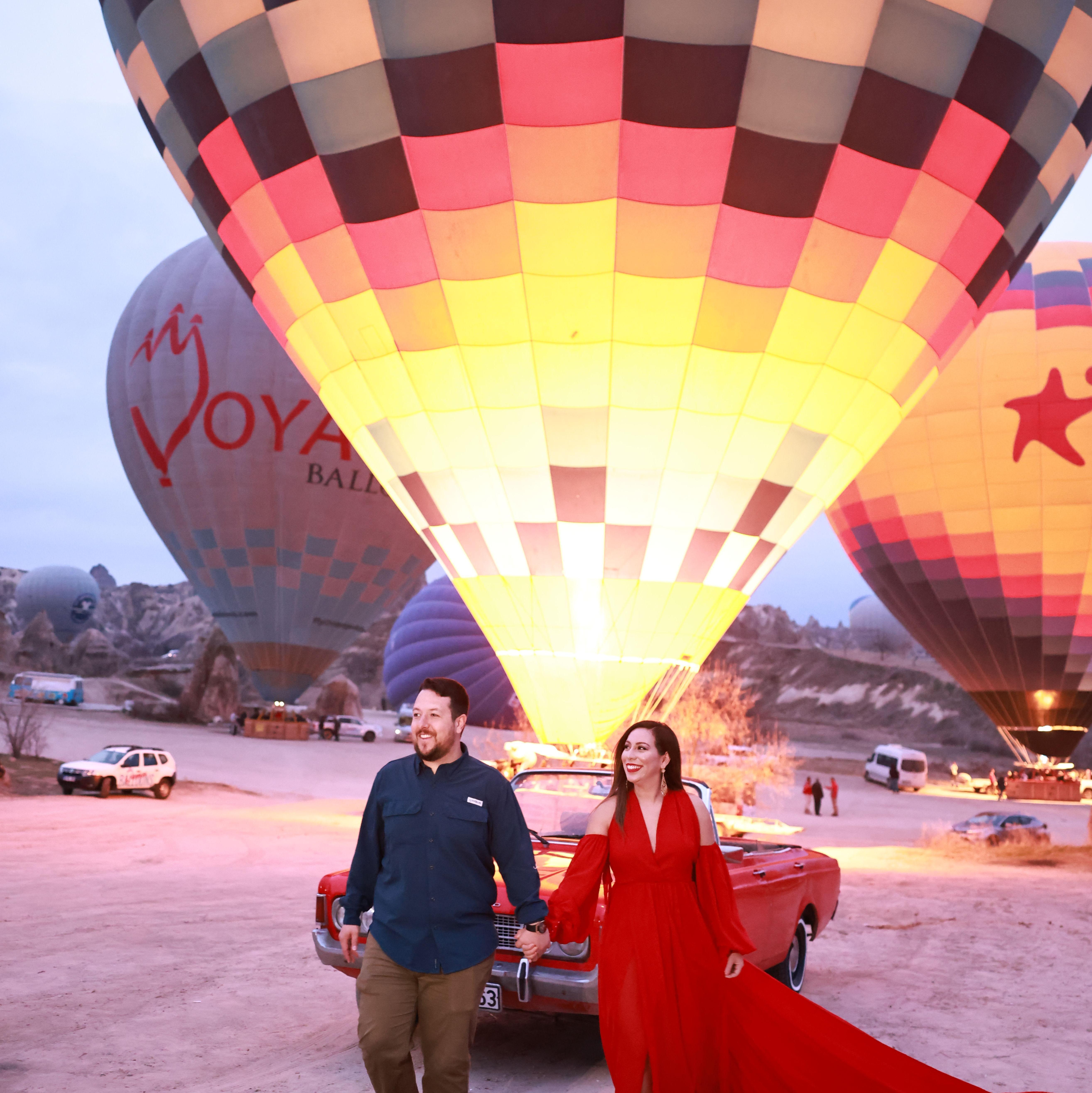 The most magical photoshoot in Cappadocia, Turkey