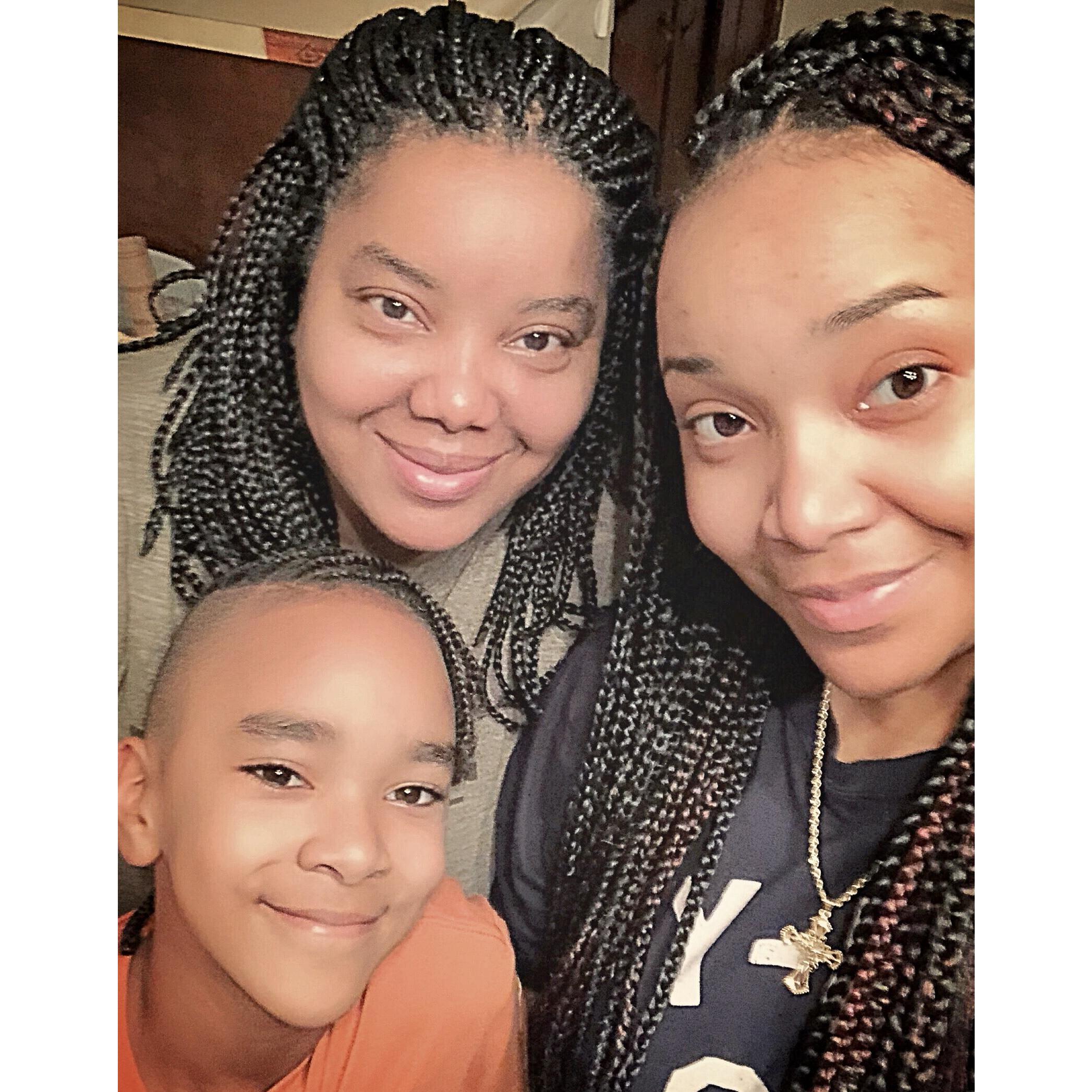 Me, my son and my beautiful mom
