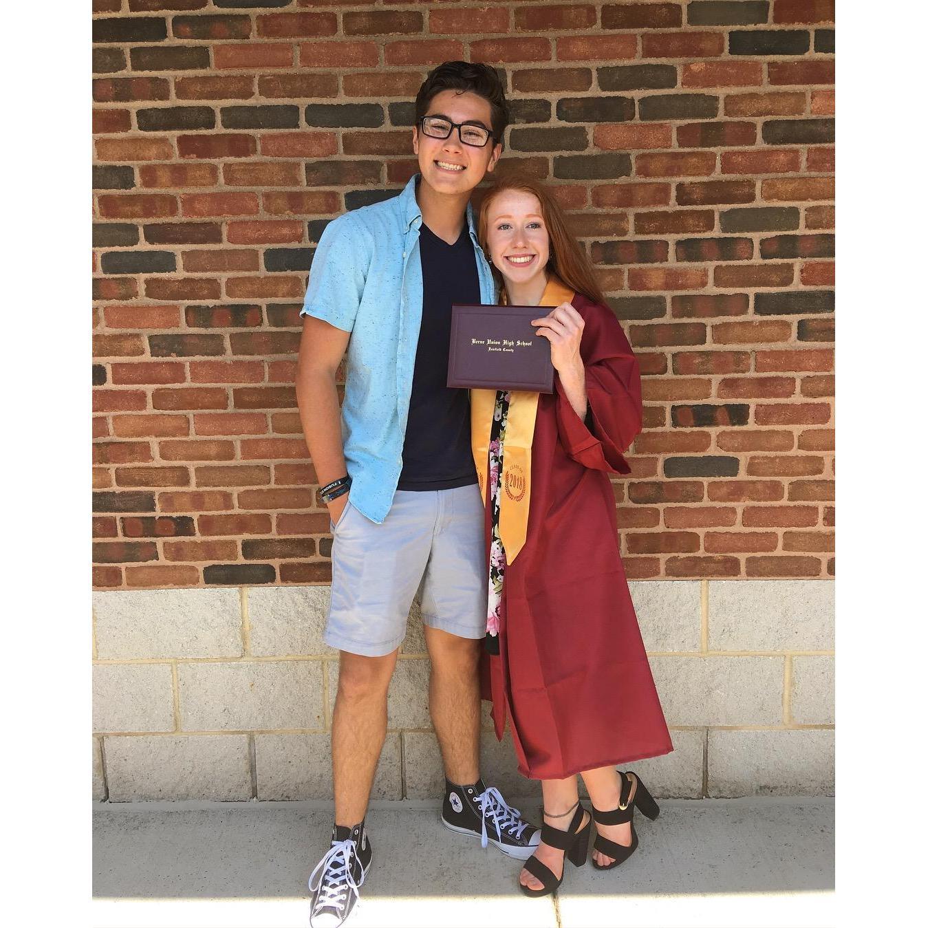 Julia's high school graduation