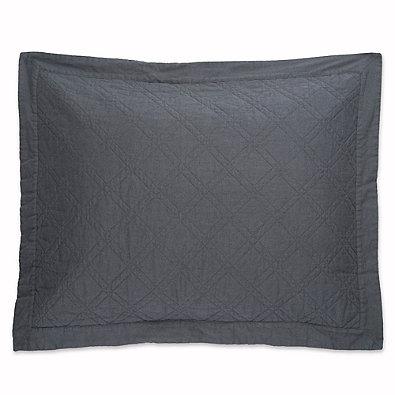 Levtex Home Sasha Standard Pillow Sham in Charcoal
