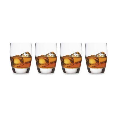 Luigi Bormioli Michelangelo Masterpiece Sparks 15.75 oz. Double Old Fashioned Glasses (Set of 4)