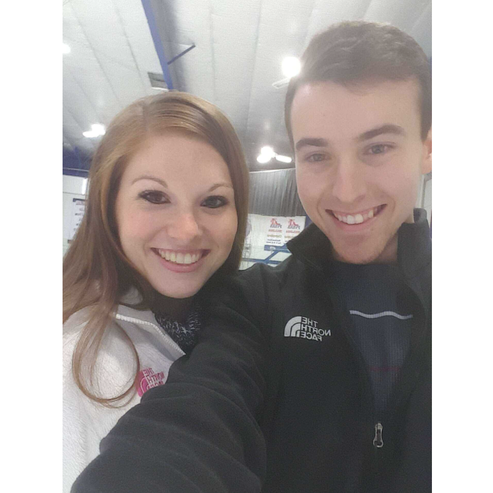 Our first time ice skating for my 23rd birthday.