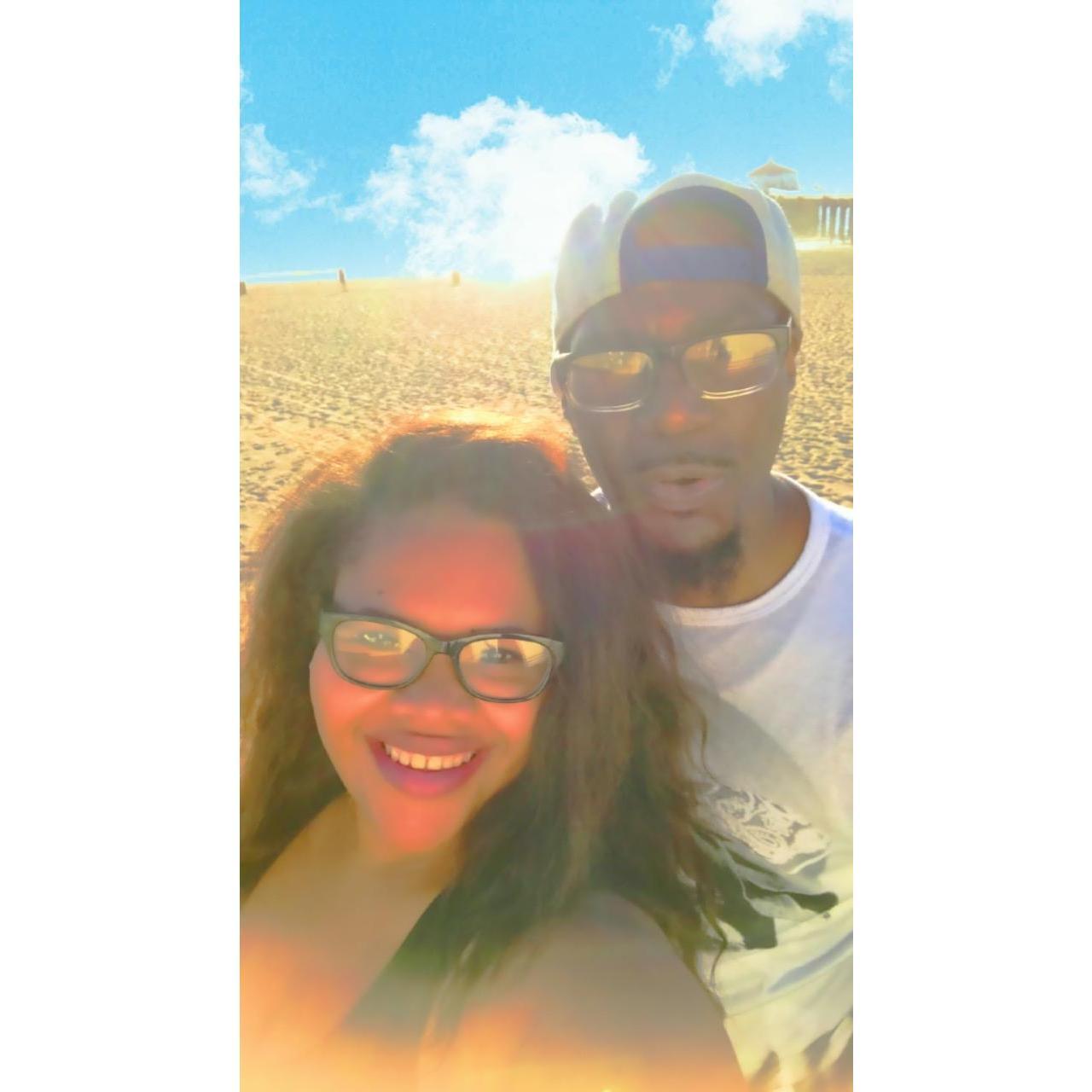 CALI love first vacation together