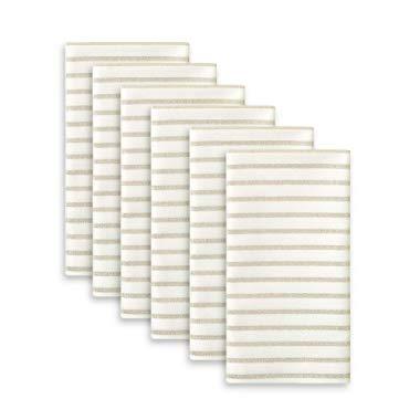 Kate Spade Harbour Drive Napkin, Set of 6, Gold