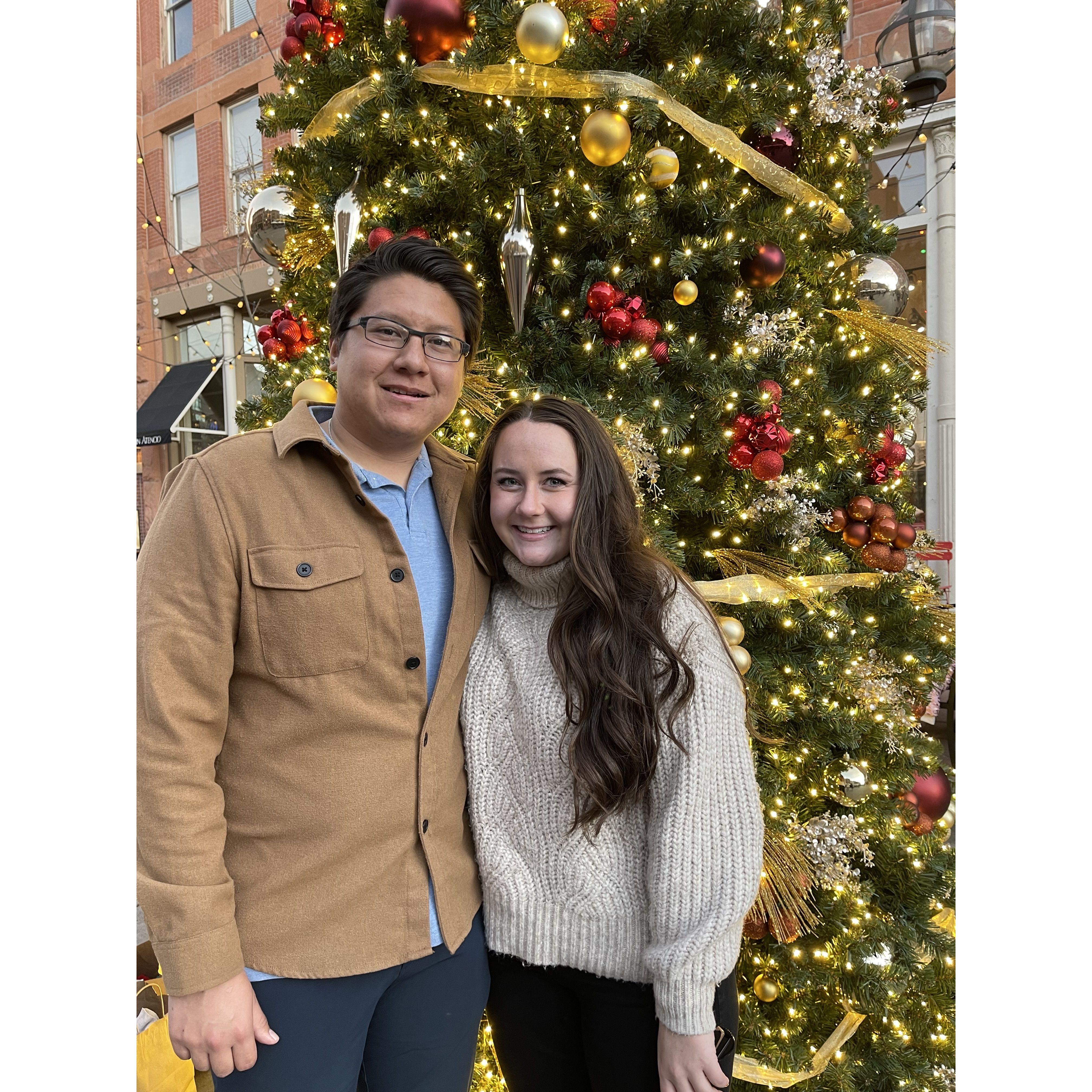 Our first Christmas together!