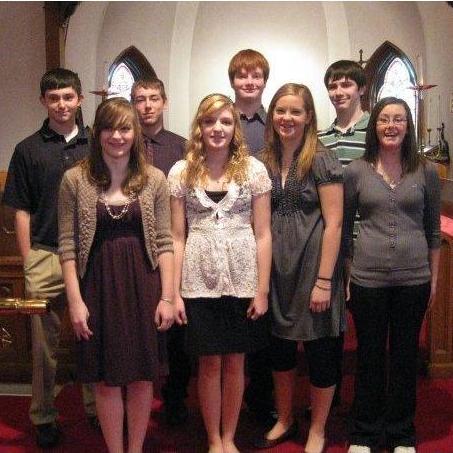 On their wedding day, Abbey and Joe will stand in the same sanctuary, just a little bit closer...
Confirmation, November 2009