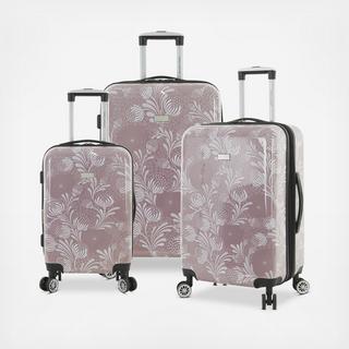 Chic 3-Piece Hardside Rolling Luggage Set